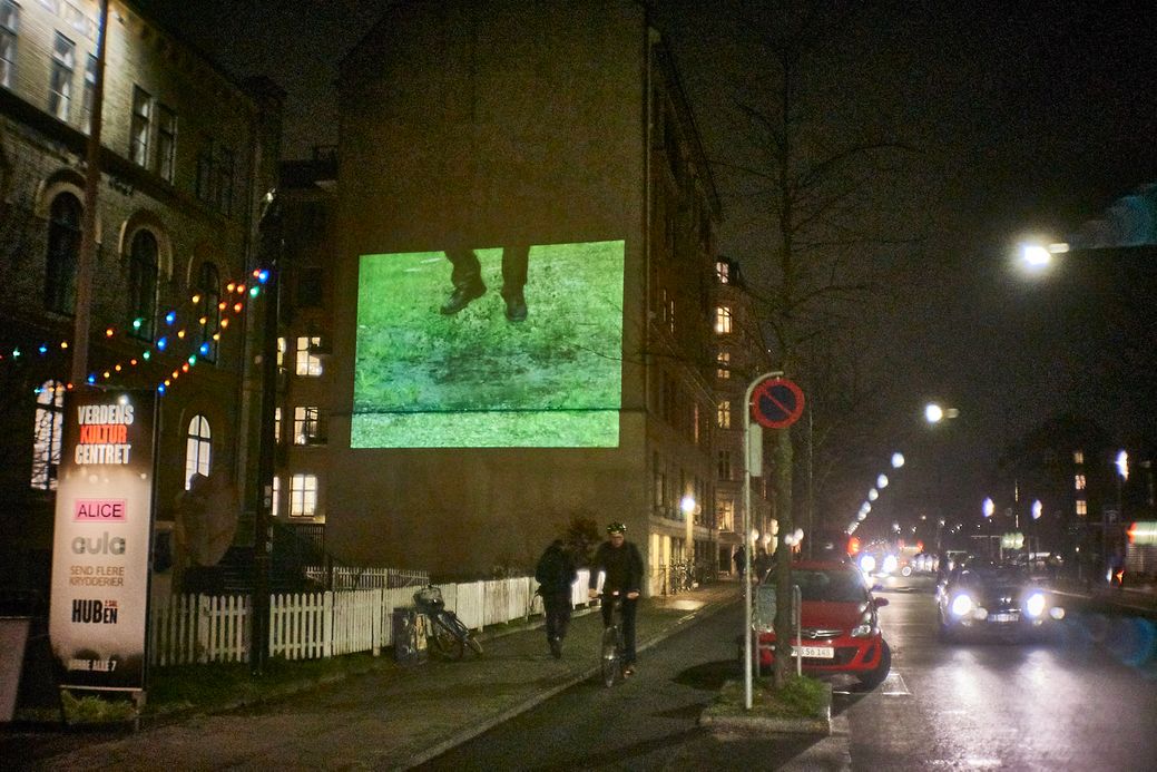 Installationview: HUMAN vs. NATURE, 60sec Festival, Copenhagen (DEN)